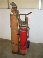Oxygen & Acetylene Torch with Tanks,