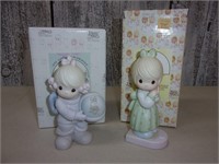 Precious Moments Figurines 1992 & 2000 w/boxes