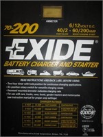 Exide 70-200 Shop Battery Charger / Starter