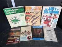 Books- Canadian fire arms safety course, misc
