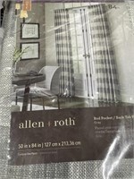 ALLEN ROTH ROD POCKET PANEL RETAIL $30