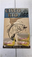 Cisco kid jigs lot and advertising card