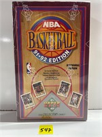 Vtg ‘91-‘92 Upper Deck Unopened Box NBA