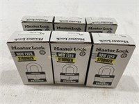 (6) Master Lock Commercial Locks