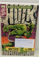 Marvel Incredible Hulk Annual #1 1968 Comic