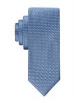 Calvin Klein Men's HC Modern Gingham Tie, Sky Blue