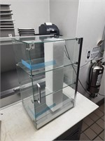 NEW COUNTERTOP GLASS DISPLAY CASES 16" X 12" X 24"