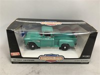 1955 Chevy 3100 Stepside 1:18 Scale Die Cast Model
