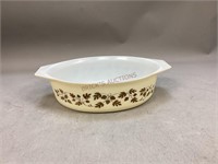 Pyrex Gold Leaves Bowl