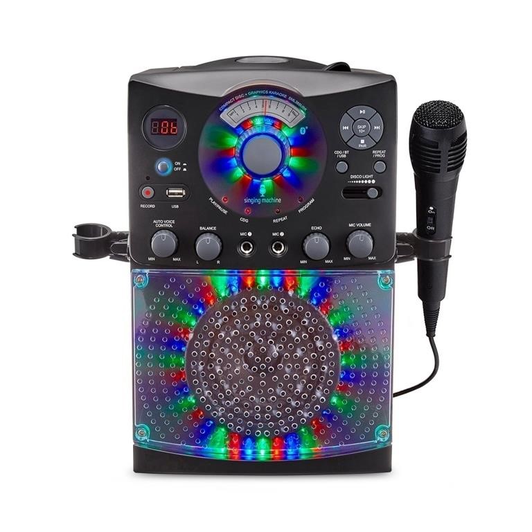 SINGING MACHINE KARAOKE MACHINE FOR KIDS AND