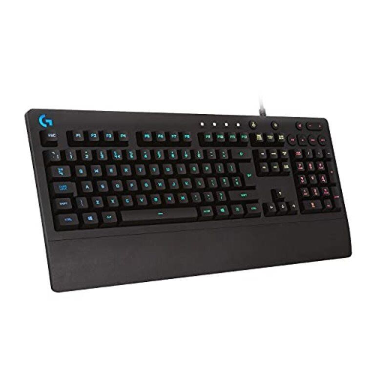 Logitech G213 Prodigy Gaming Keyboard, LIGHTSYNC