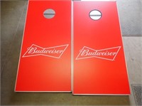 Budweiser Alum. Bean Bag Toss - W/O Bags!