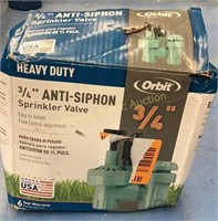 Orbit Heavy Duty 3/4” Anti-Siphon Sprinkler Valve