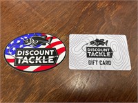 $25 Discount Tackle Gift Card