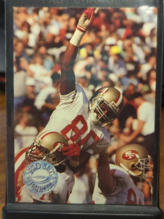 Jerry Rice 1991 pro set football card
