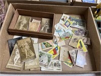 vintage pictures and cigarette paper