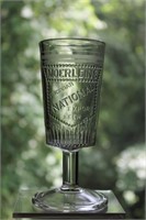 1890's Moerleins National Beer Good Luck Glass