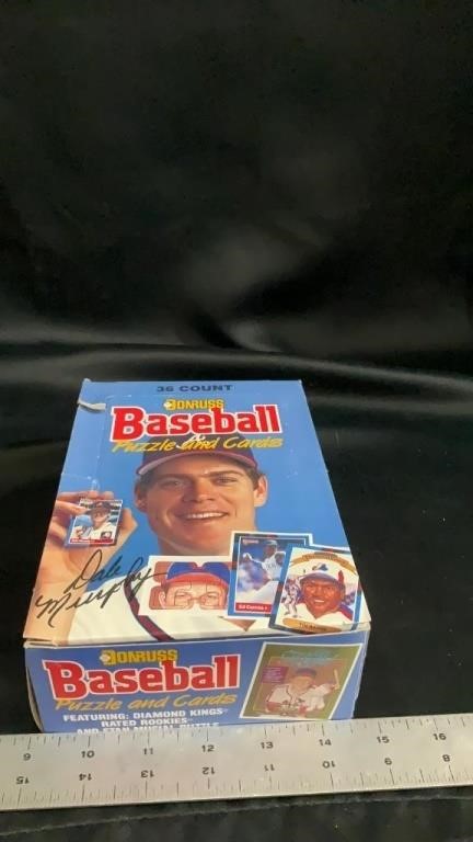 DonRuss Baseball Puzzle and cards