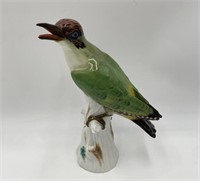Meissen Porcelain Bird Figurine Crossed Swords