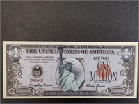Statue of liberty Novelty Banknote