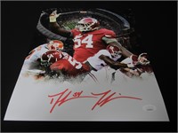 DALVIN TOMLINSON SIGNED 11X14 PHOTO JSA COA