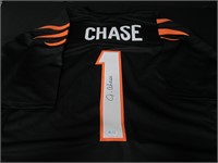 BENGALS JA'MARR CHASE SIGNED JERSEY FSG COA