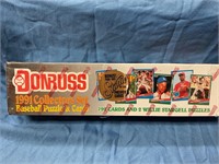 Unopened 1991 Donruss baseball cards