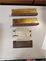 Brass mail slots