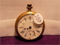 Antique Waltham Gold Filled Pocket watch Works