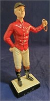 Cast iron jockey figure