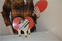 4 New STIGA Ping Pong Paddles