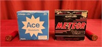 Ace 12ga. 2 3/4 shotshells, Qty 25, Meteor 12 ga.