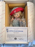 Little clam digger Campbell Soup porcelain doll