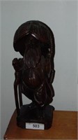 Wooden Asian Figure