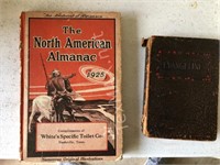 (2) Antique Books