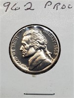 1962 Proof Jefferson Nickel