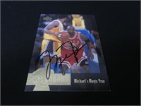 Michael Jordan Signed Trading Card GAA COA