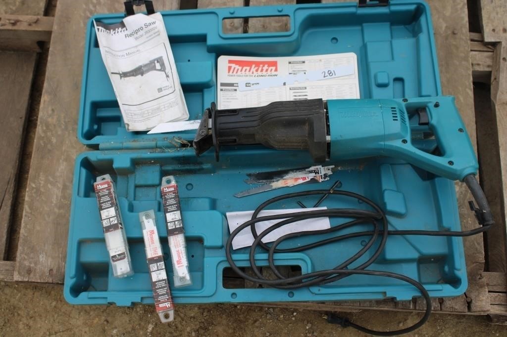 Makita circular saw; reciprocating saw