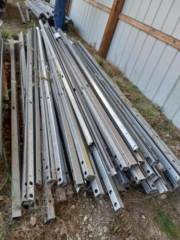 Pallet of door guides  11'