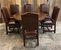 DINING TABLE WITH 6 CHAIRS