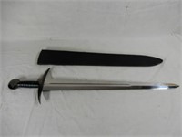VIKING BATTLE SWORD WITH SCABBORD