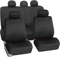 (N) FH Group Car Seat Covers Full Set Neoprene - U