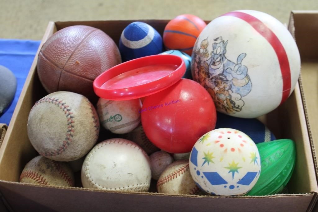 Lot of Misc Sports Balls