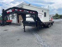 2015 PJ 8'X20" Gooseneck Equipment Trailer