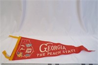 Georgia The Peach State 28"pennant