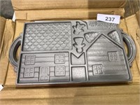 Ironclad Gingerbread House Mold Pan