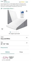 WEDGE PILLOW (OPEN BOX)