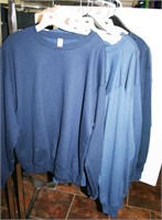 (8) Gildan & Port Co. Long Sleeve Sweatshirts,