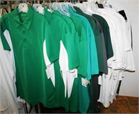 (19) Polo Short Sleeve Shirts, Sizes XS Thru XL,