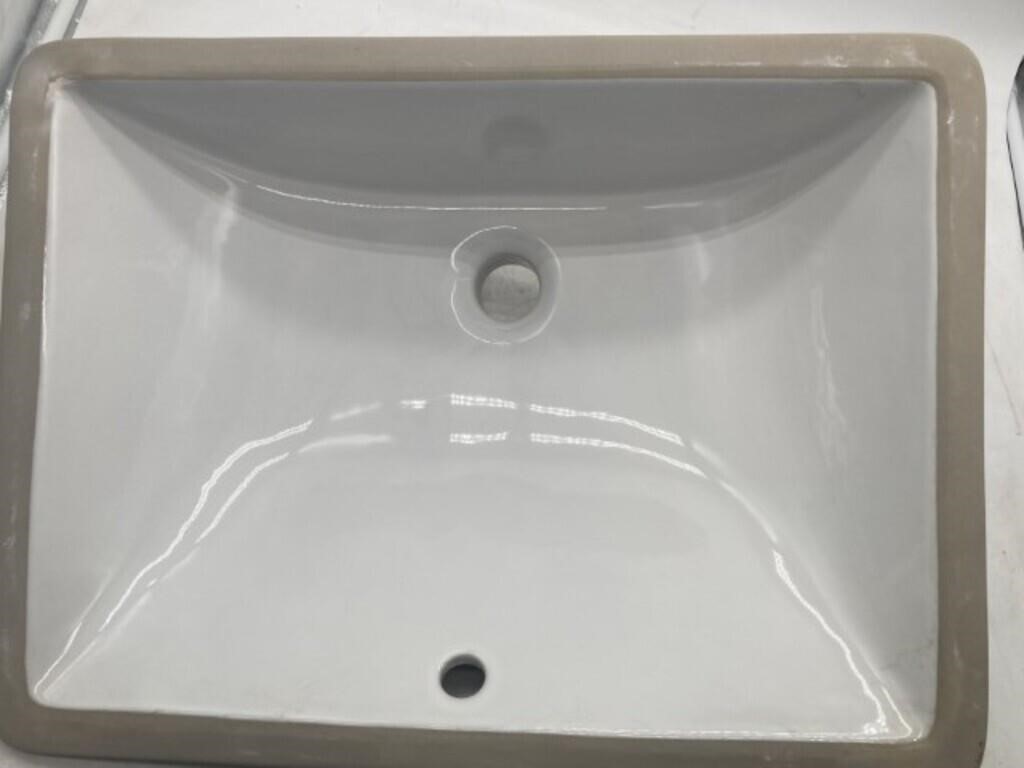 Signature Hardware Rectangular Under Counter Basin